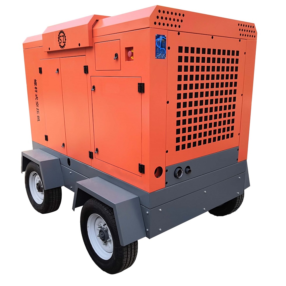 Air Compressor for Shotcrete Machine