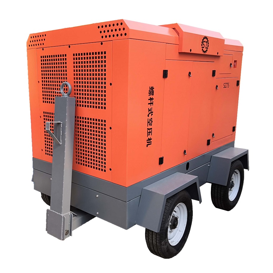 Air Compressor for Shotcrete Machine